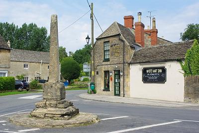 White Hart and Preaching Cross