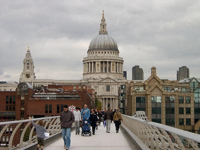 View of St Pauls across the Bridge