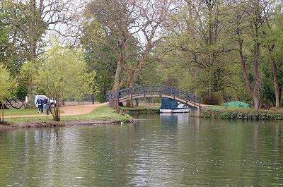 River Cherwell joins the Thames at Oxford